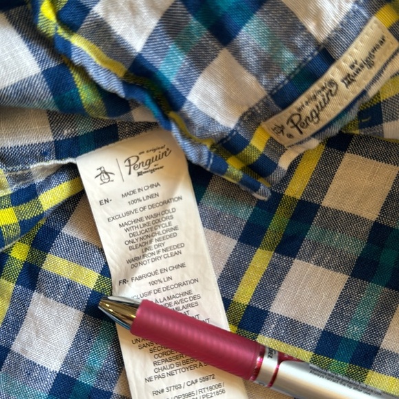 Penguin linen button up - Picture 5 of 13